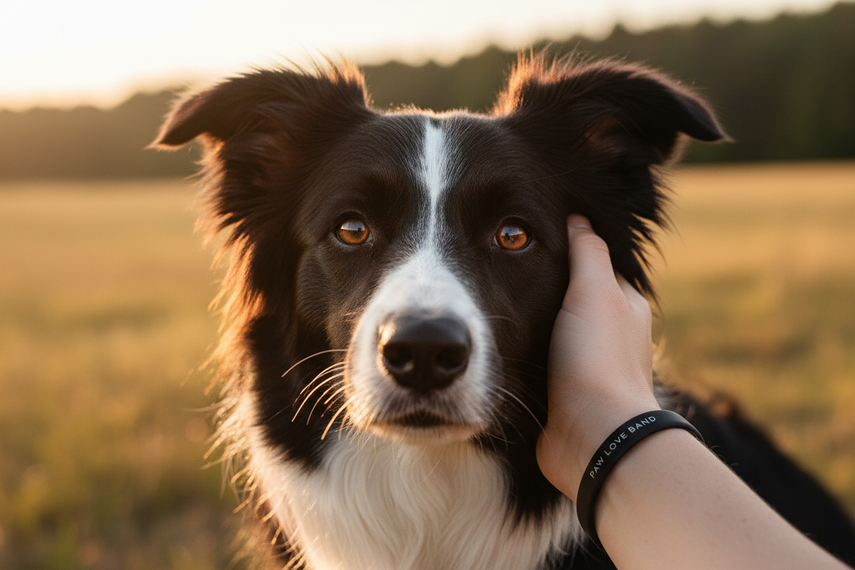 Border Collie PAW LOVE BAND