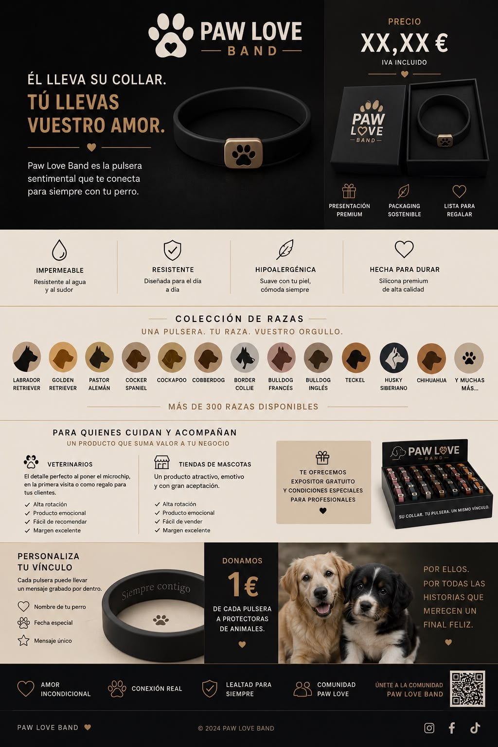 PAW LOVE BAND – Labrador Edition 🐾