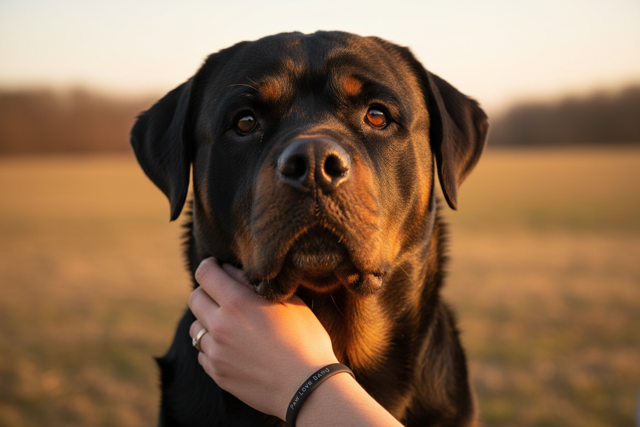 Rottweiler PAW LOVE BAND