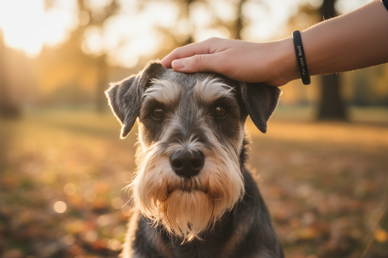 Schnauzer PAW LOVE BAND